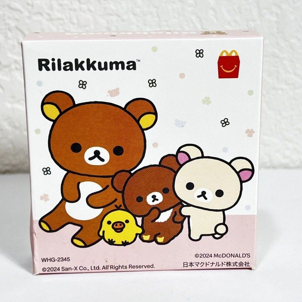 Rilakkuma Japanese McDonaldâs Toy 2024 Japan